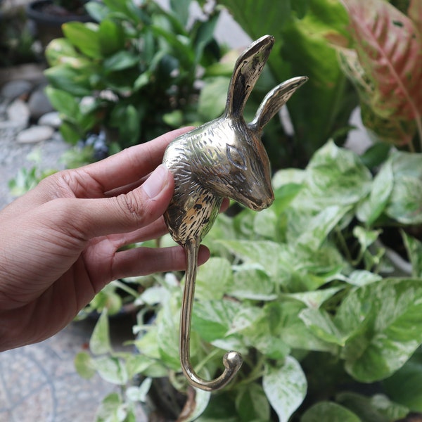 Brass Rabbit Etsy