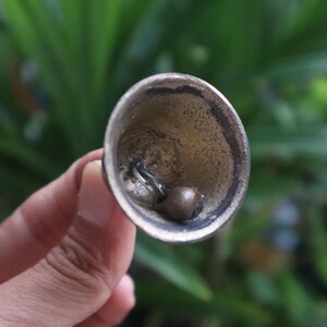 5 Pieces - 3.5cm Vintage Solid Brass Bell for Home and Pets - Antique Small Bells image 3