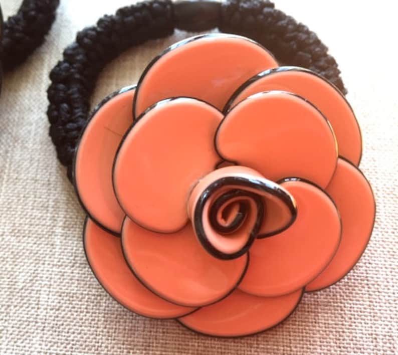 Hair Scrunchies Hair Ties Ladies Acetate Hair tie