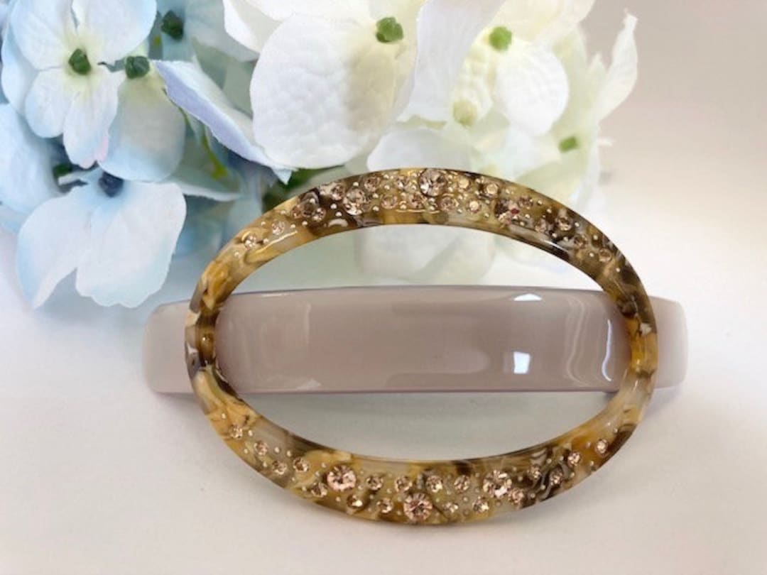 Amberley Beautiful Classic Mid to Large Size Hair Barrette Etsy