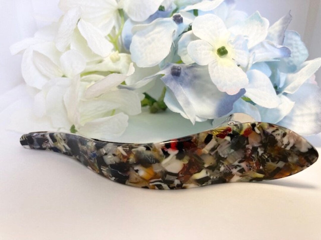 Premium Acetate Curved Duckbill Hair Clips Hair Clips Hair Etsy