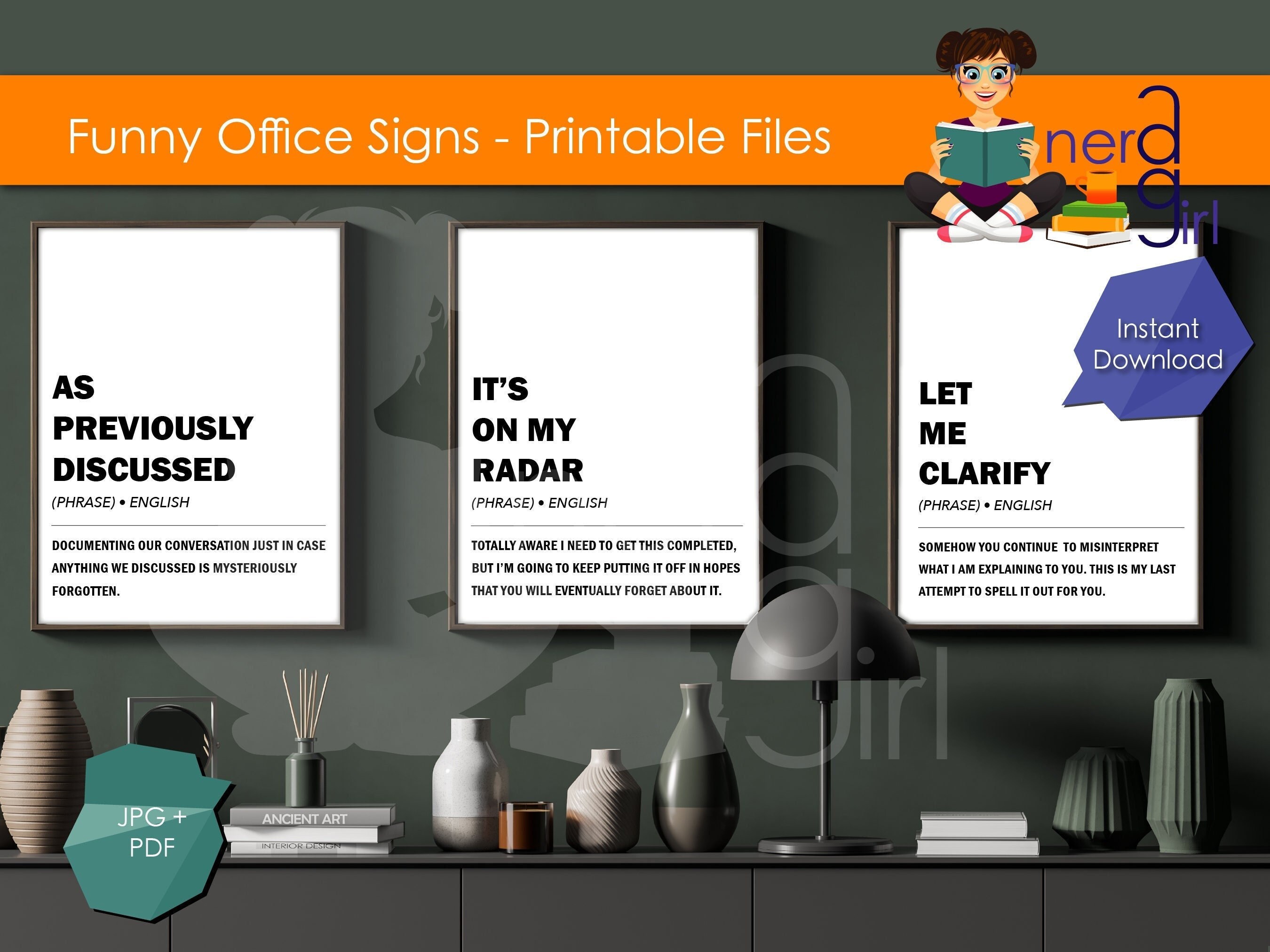 3 Funny Office Signs Printable as Previously Discussed Sign - Etsy 3 Funny Office Signs Printable as Previously Discussed Sign - Etsy
