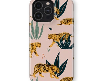 HOUSE OF TIGERS Phone Case | iPhone 16/15/14/13/12/11 Pro Max MagSafe | Galaxy S25/S24/S23/S22 Ultra | Pixel 6/7/8/9 ProXL | Slim Tough