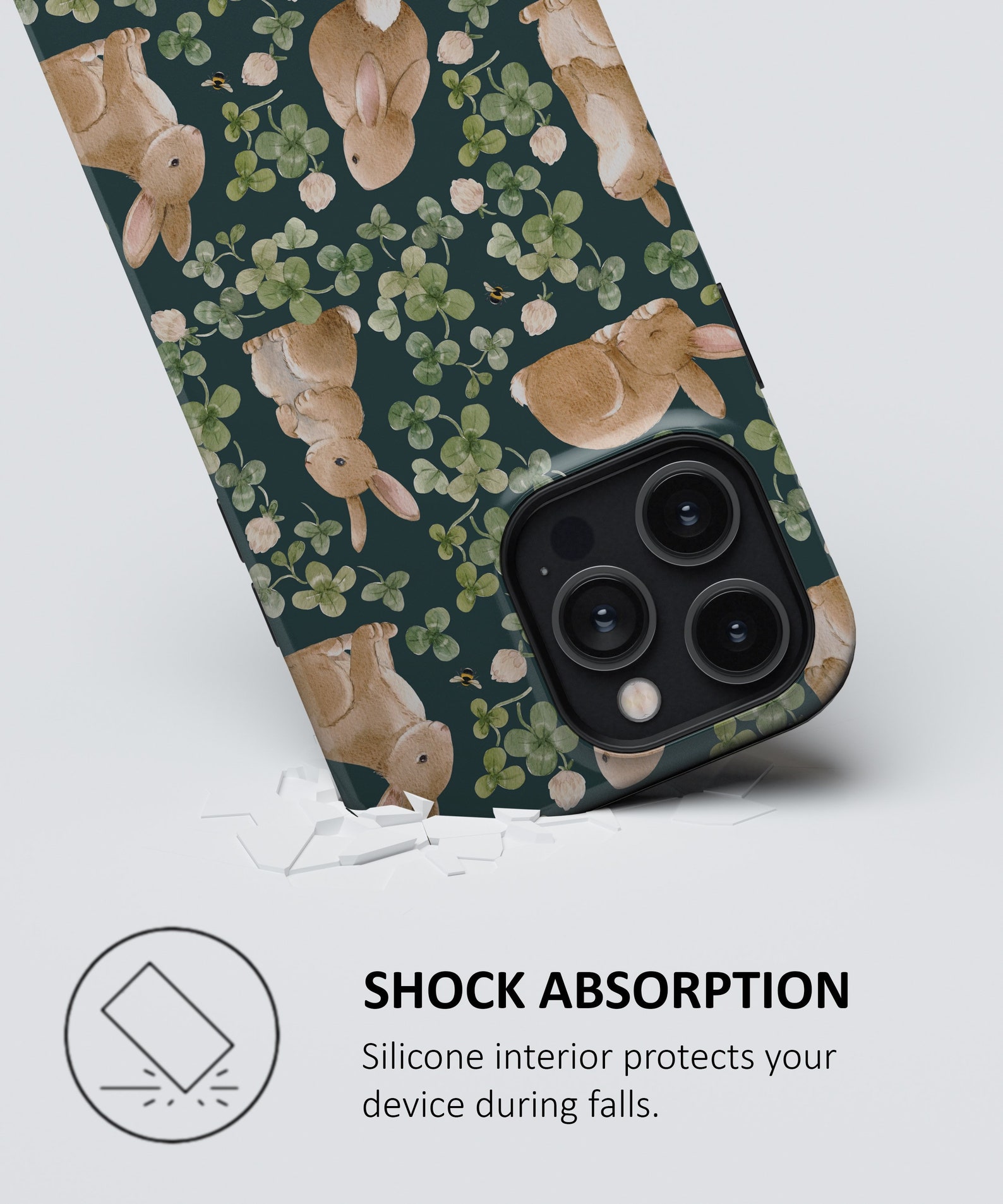 CUTE BUNNY RABBIT Phone Case | iPhone 16/15/14/13/12/11 Pro Max Magsafe ...