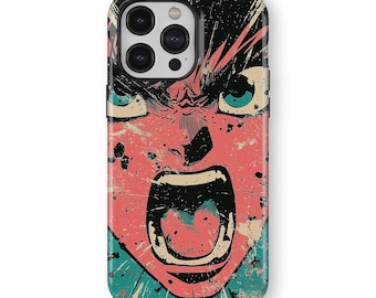 Anime Scream Phone Case: iPhone, Galaxy, Pixel - Slim & Tough