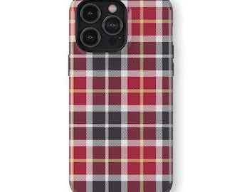 HIGHLAND STYLE TARTAN Phone Case | iPhone 16/15/14/13/12 Pro Max MagSafe | Galaxy S25/S24/S23/S22 Ultra | Pixel 6/7/8/9 ProXL | Slim Tough