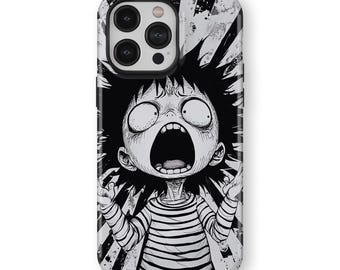 Horror Pop Art Phone Case: Slim or Tough, MagSafe Compatible