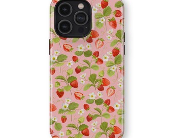 BERRY BLISS Phone Case | iPhone 16/15/14/13/12/11 Pro Max MagSafe | Galaxy S25/S24/S23/S22 Ultra | Pixel 7/8/9 Pro | Slim Tough