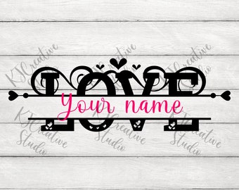 Download Love Split Svg You Ll Enjoy Etsy