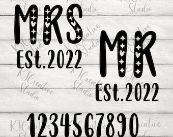 Matrimonio monogramma Svg Mr and Mrs Split Monogram Svg Engagement Svg Hubby Wifey Bride Groom Svg Marriage Split monogram Family name frame svg