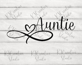 Auntie Heart svg/png/dxf - Aunt Svg - Best Auntie Ever - Auntie Svg - Mom Svg - Family Quote - Aunt Shirt Svg - Aunt Mug Svg
