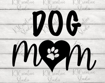 Cane Mamma SVG, Pelliccia Mamma, La vita è buona con un cane, Rescue Dog Mamma, Home Is Where The Dogs Are, Tutto ciò di cui hai bisogno è amore, vinile, adesivi, cricut
