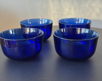 Kaj Franck Fasetti bowls set of 4 by Nuutajärvi Finland