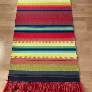 Tapiz colgante de pared finlandés de los años 70 raanu Finlandia