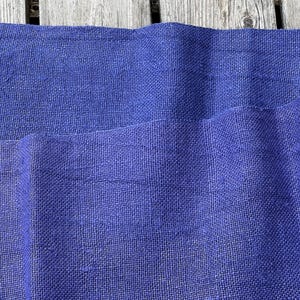 Vintage hand woven linen table runner