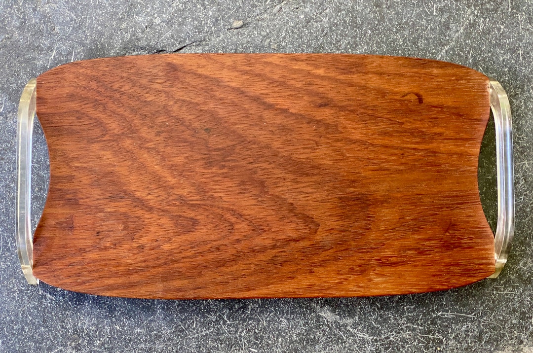 Vintage Teak Tray Made in Finland Etsy