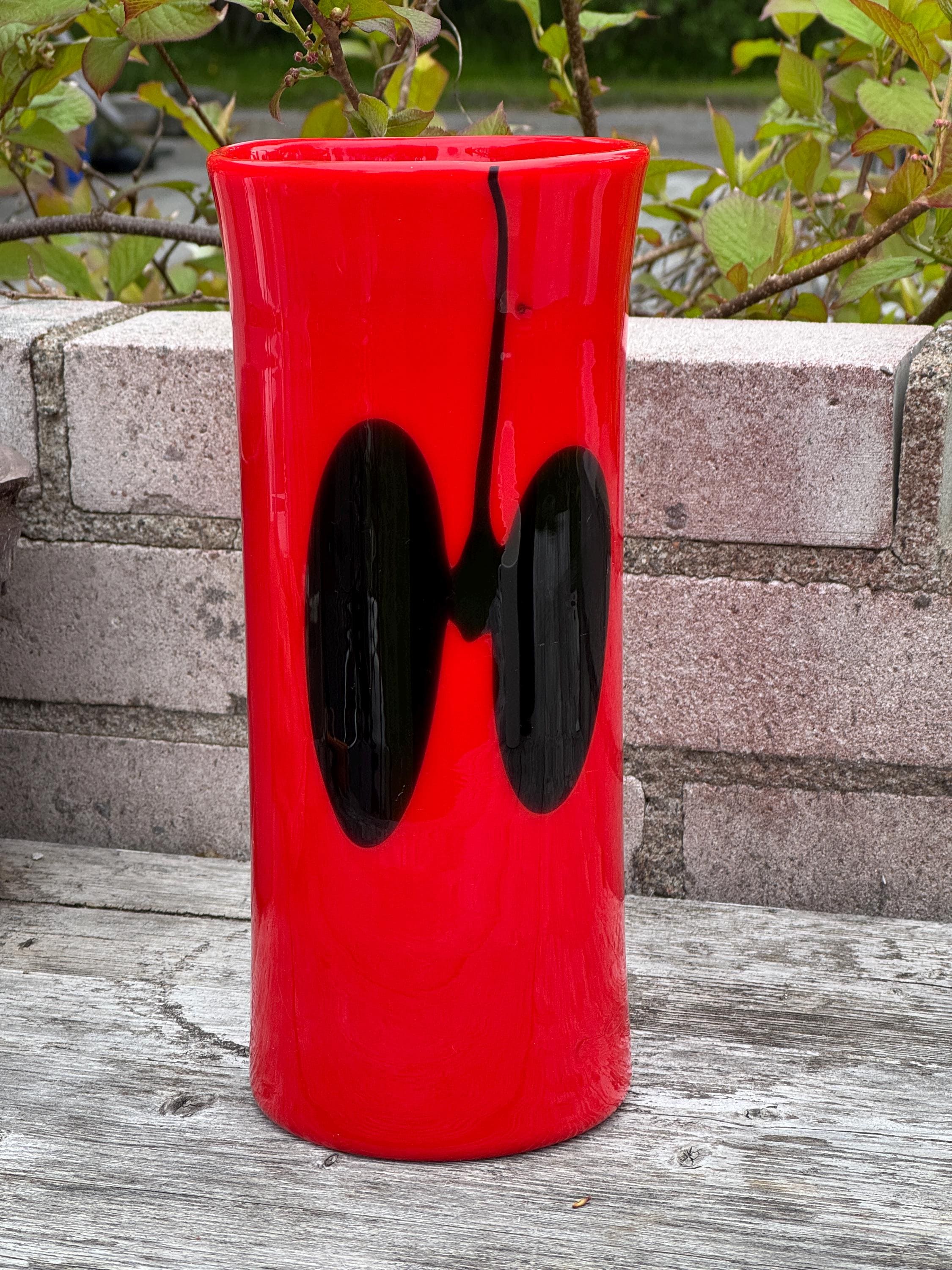 Heikki Orvola N553 Glass Vase Nuutajärvi - Etsy New Zealand