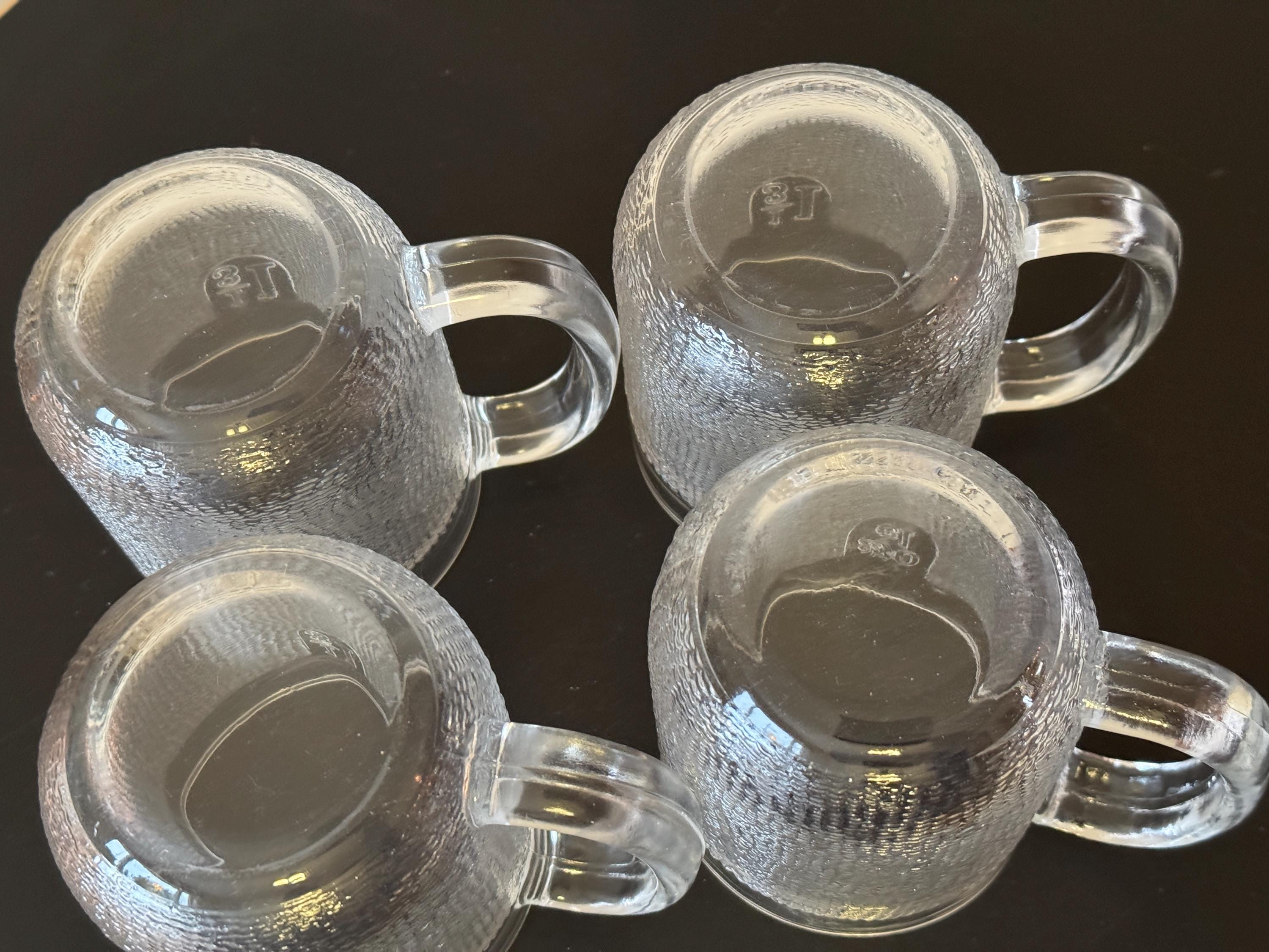 Oiva Toikka Nuutajärvi Krouvi Beer Mugs Set of 4 - Etsy