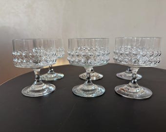 Nanny Still "Grappo" glass set of 6 by Riihimäen lasi