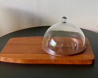 Glass cheese dome with Backman teak chassis, Finland