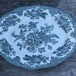 Enoch Wedgwood &quot; Asiatic Pheasants&quot; serving platter