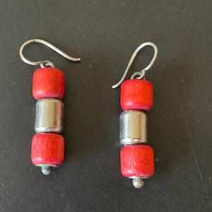 Aarikka vintage ear rings, Finland