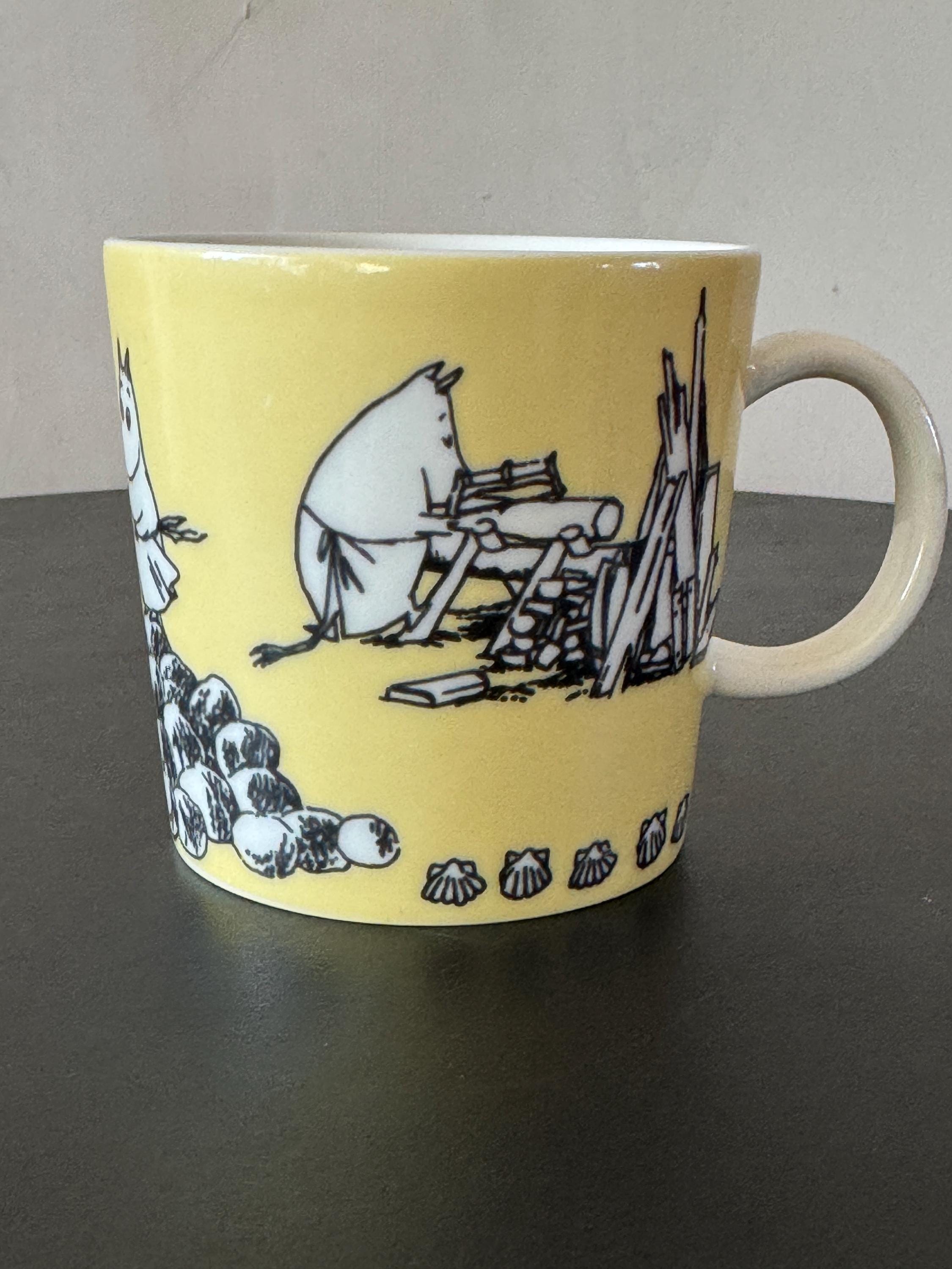 アラビア ムーミン マグカップ イエロー 90年代 - Etsy 日本