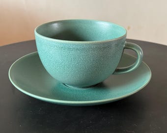 Heikki Orvola big 24h cup and saucer set by Arabia Finland
