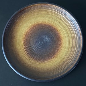 Art ceramics plate by Paul Envalds Seutula Studio Finland