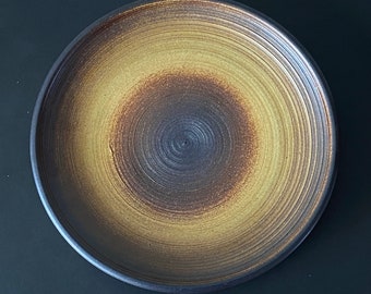 Art ceramics plate by Paul Envalds Seutula Studio Finland