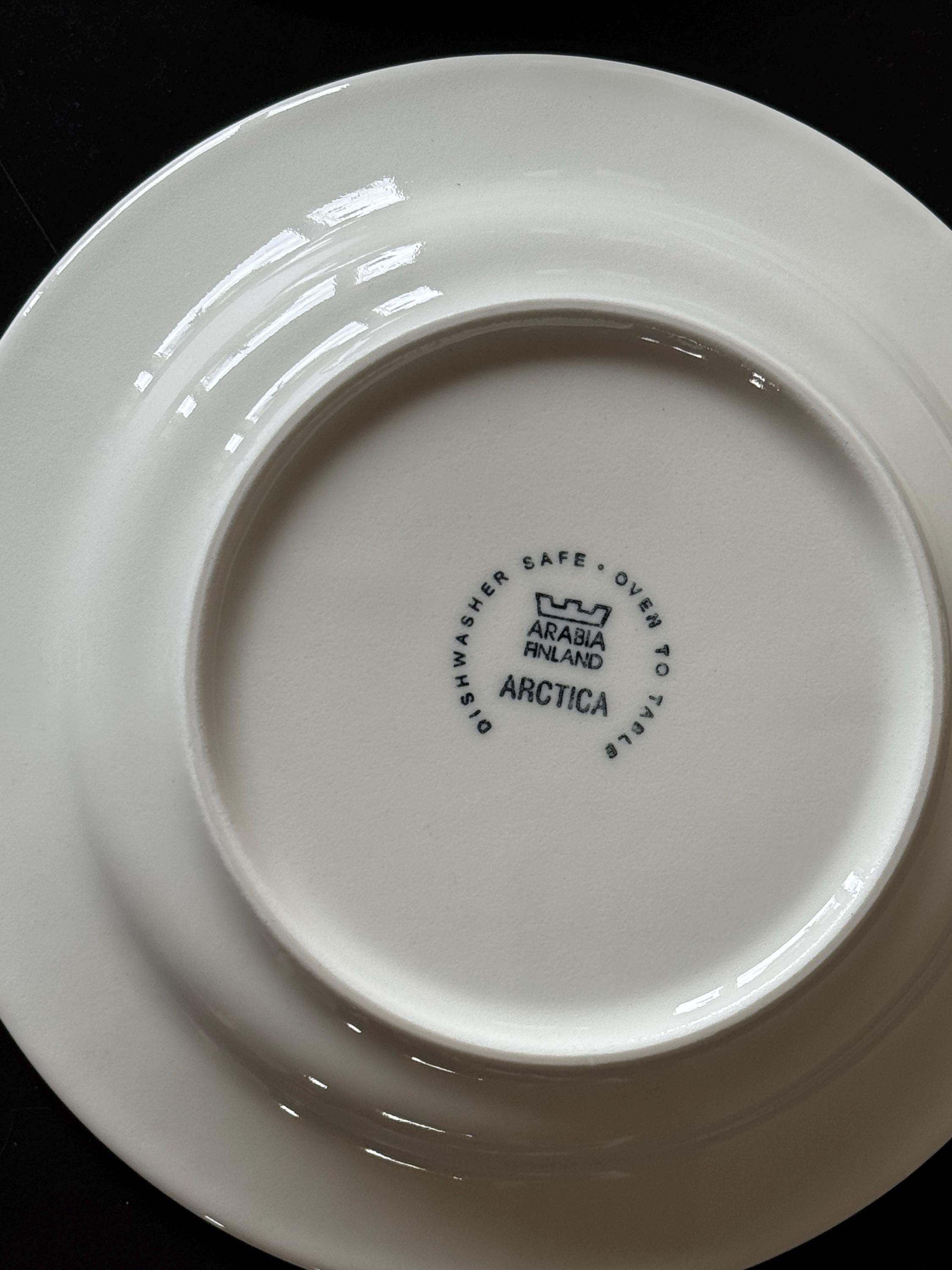 Set of 4 Arabia Arctica Plates by Inkeri Leivo - Etsy UK
