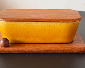 Vintage Jie butter box made in Sweden