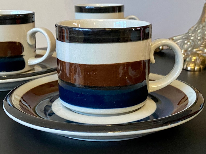 Anja Jaatinenwinqvist kaira Cups 6 Pcs Set by Arabia Finland Etsy Canada