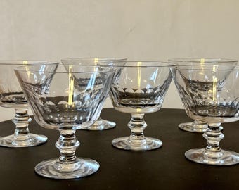 Vintage Iittala Attu Glass Set of 6, Erkki Vesanto Design
