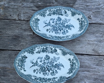 Vintage Wedgwood Asiatic Pheasants Breakfast Set, Brown