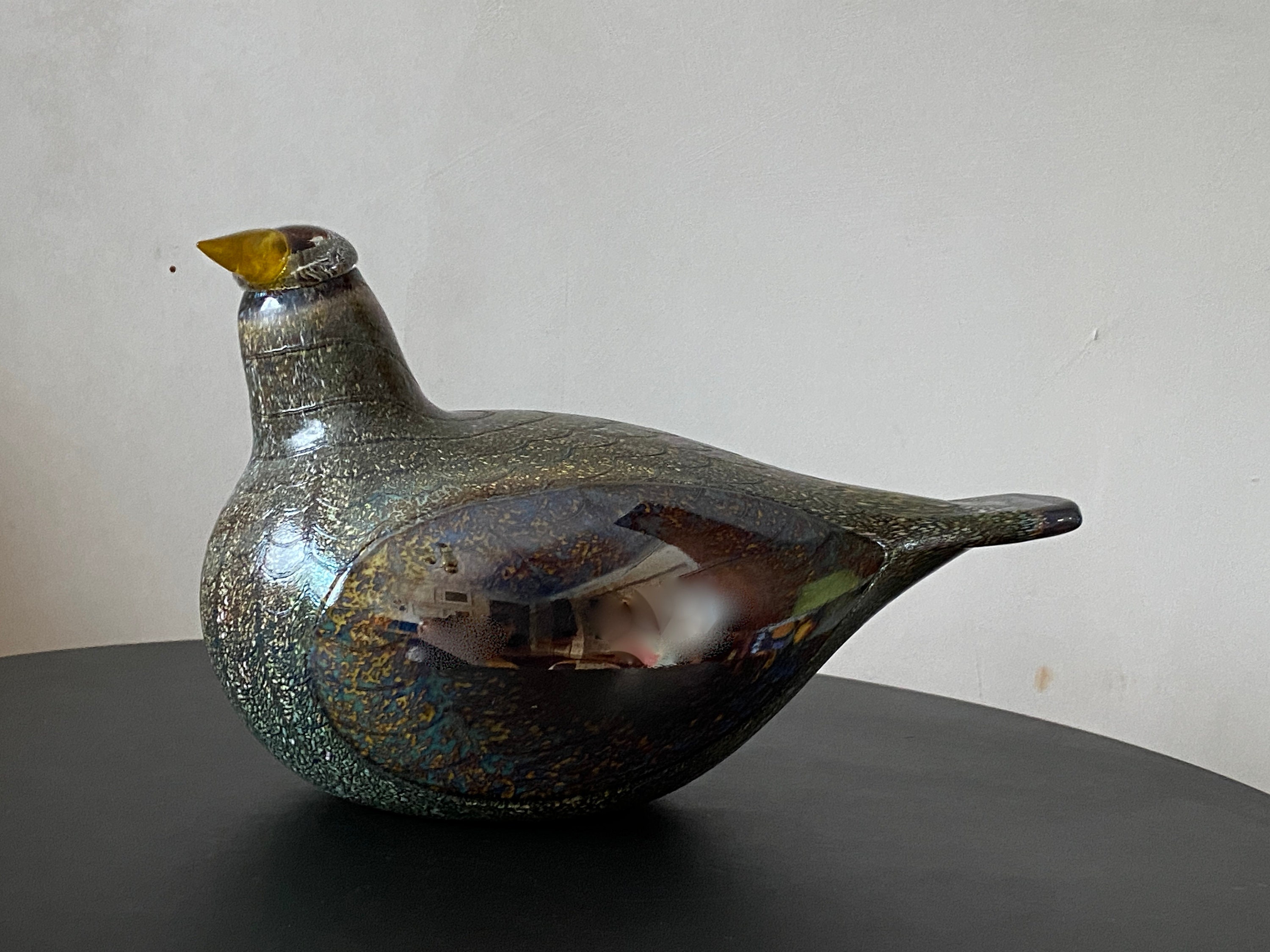 工芸品  birds oiva toikka wood grouse iittala Toikka Female Wood Grouse - Toikka Bird Guide