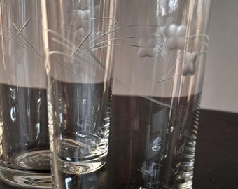 Vintage glass set of 5