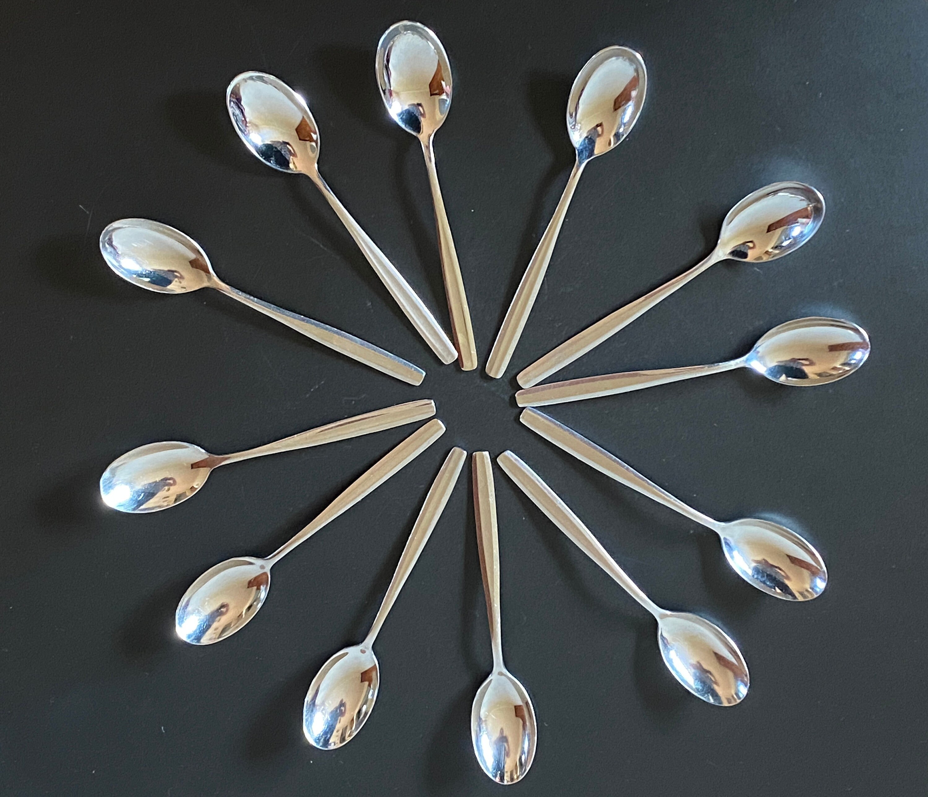 Bertel Gardberg Carelia Coffee Spoons Hackman Set of 12 - Etsy Denmark