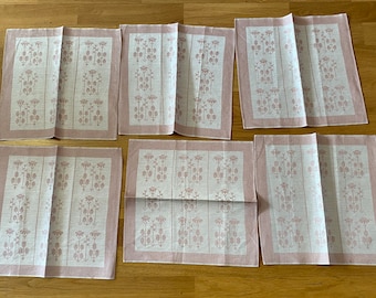 Tampella Dora Jung "Yrttitarha" unused napkins set of 6