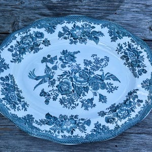 Enoch Wedgwood &quot; Asiatic Pheasants&quot; serving platter