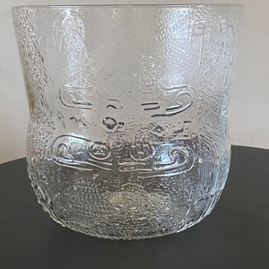 Oiva Toikka big  &quot;Fauna&quot; bowl Nuutajärvi Finland