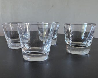 Nils Landberg whisky glasses set of 4 by Orrefors