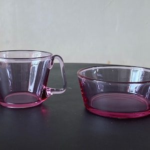 Azucarero y crema Nanny Still Kartio de Riihimäen lasi Finlandia