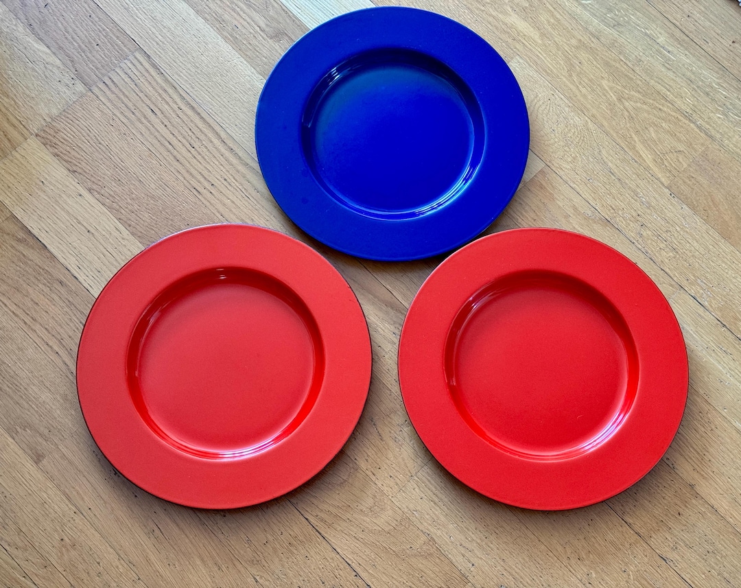 Kaj Franck Finel Plate Set of 3 by Arabia Finland - Etsy