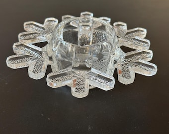 Iittala Valto Kokko "Snow crystal" candle holder