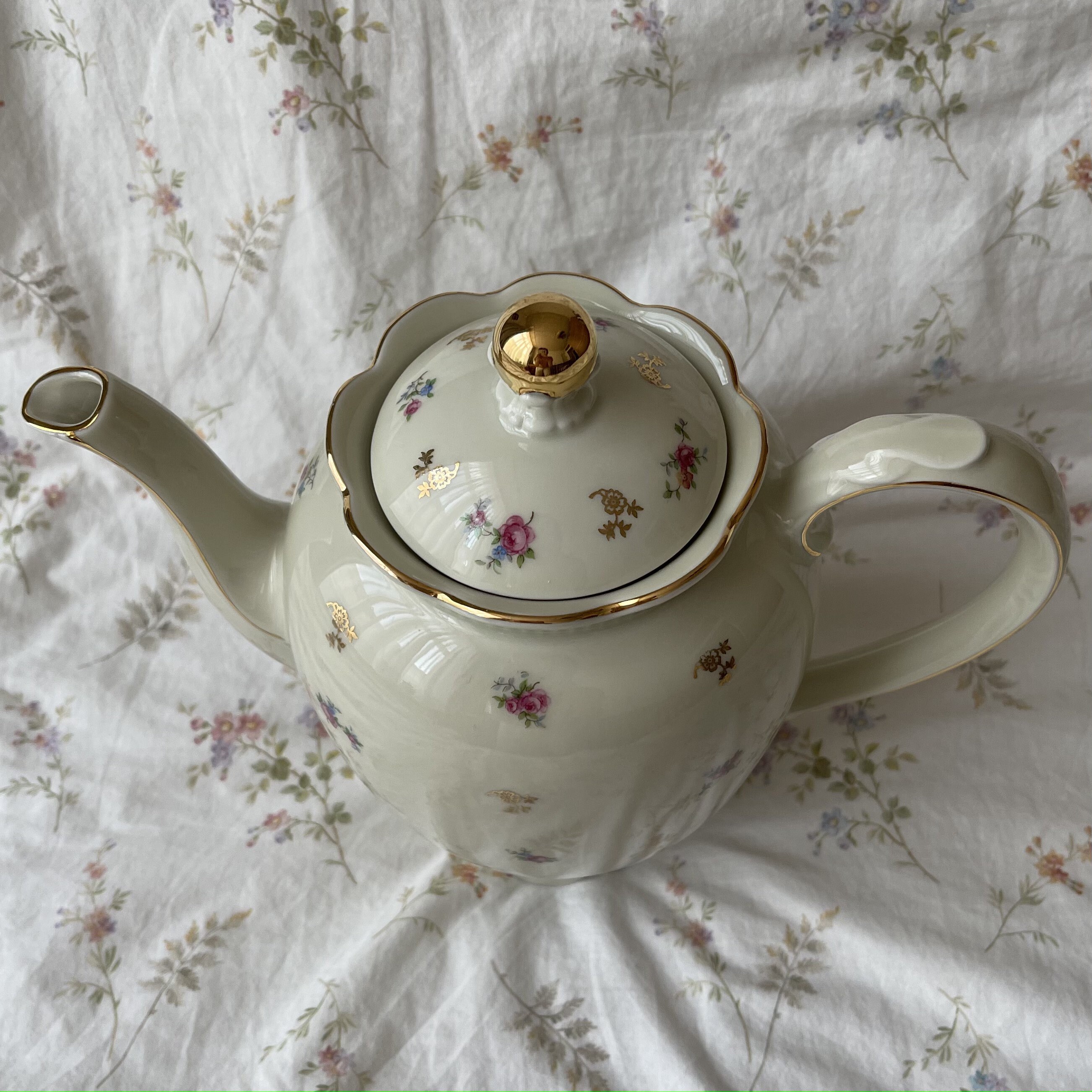 1940s Vintage Bavaria Teapot Made in Germany Etsy