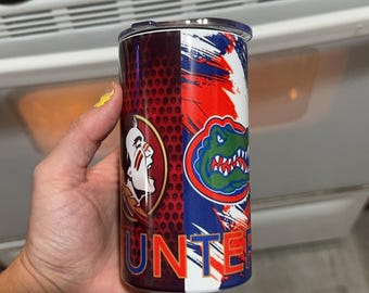 Sports House Divided - Custom Personalized Transition Sippy Cup - 12oz