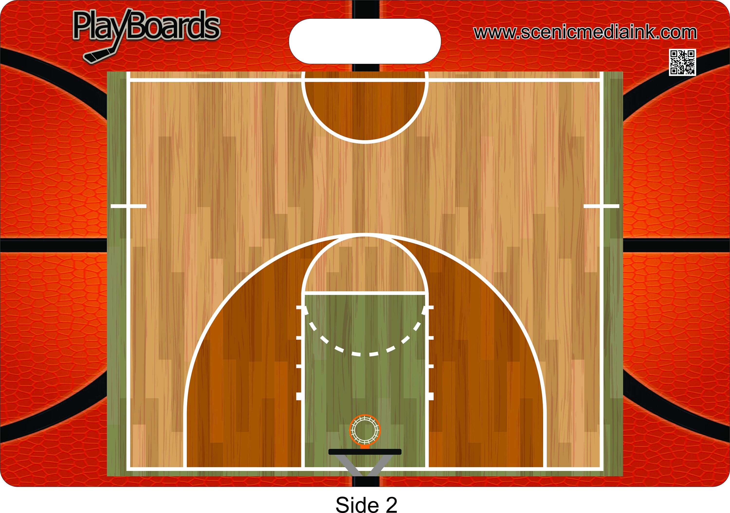 Basketball Coach Board Dry Erase 16 x 24 Etsy