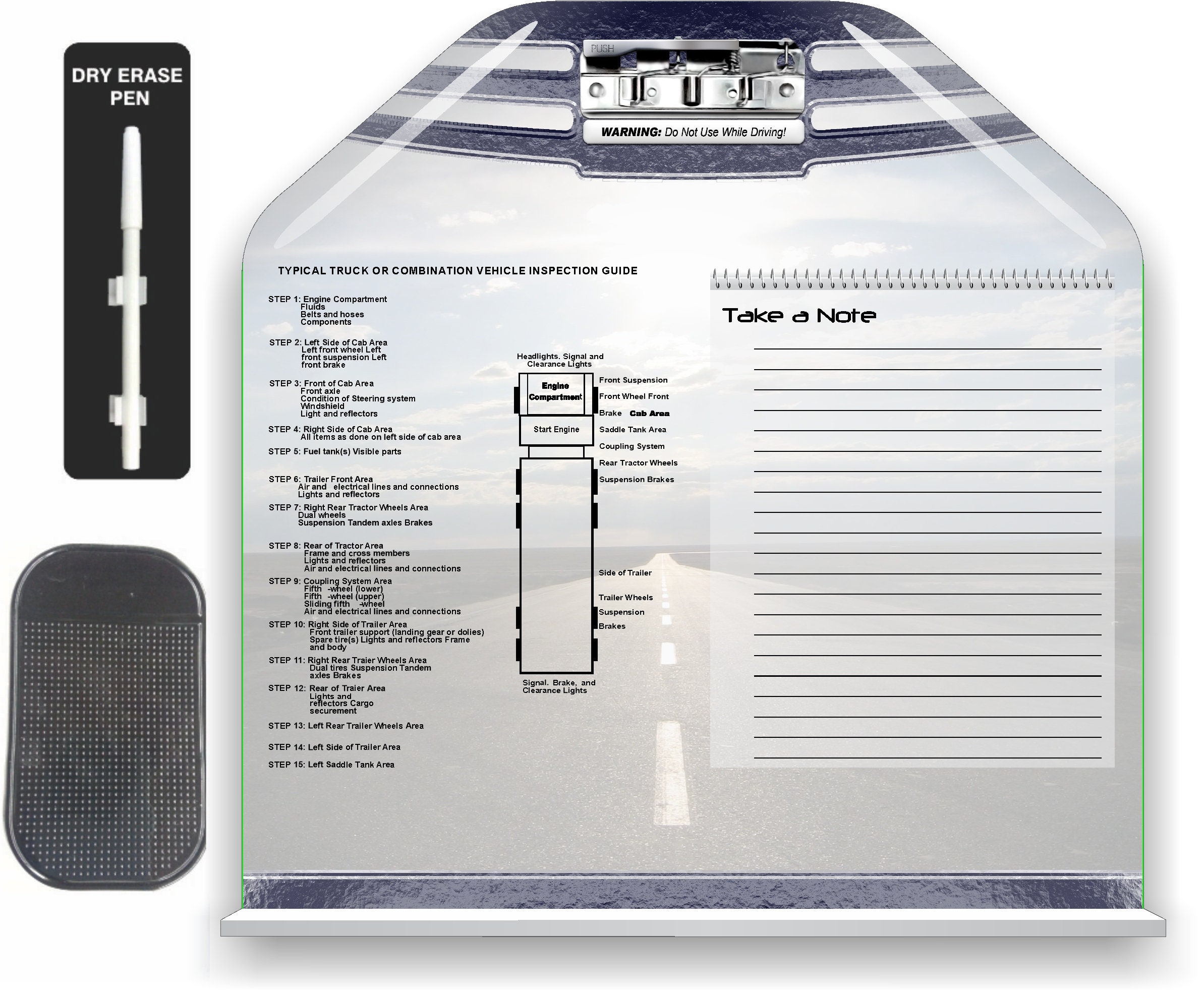 Steering Wheel Clipboard Etsy Canada