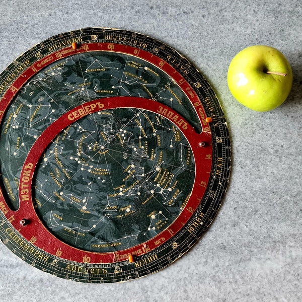 Antique Constellation Map - Etsy